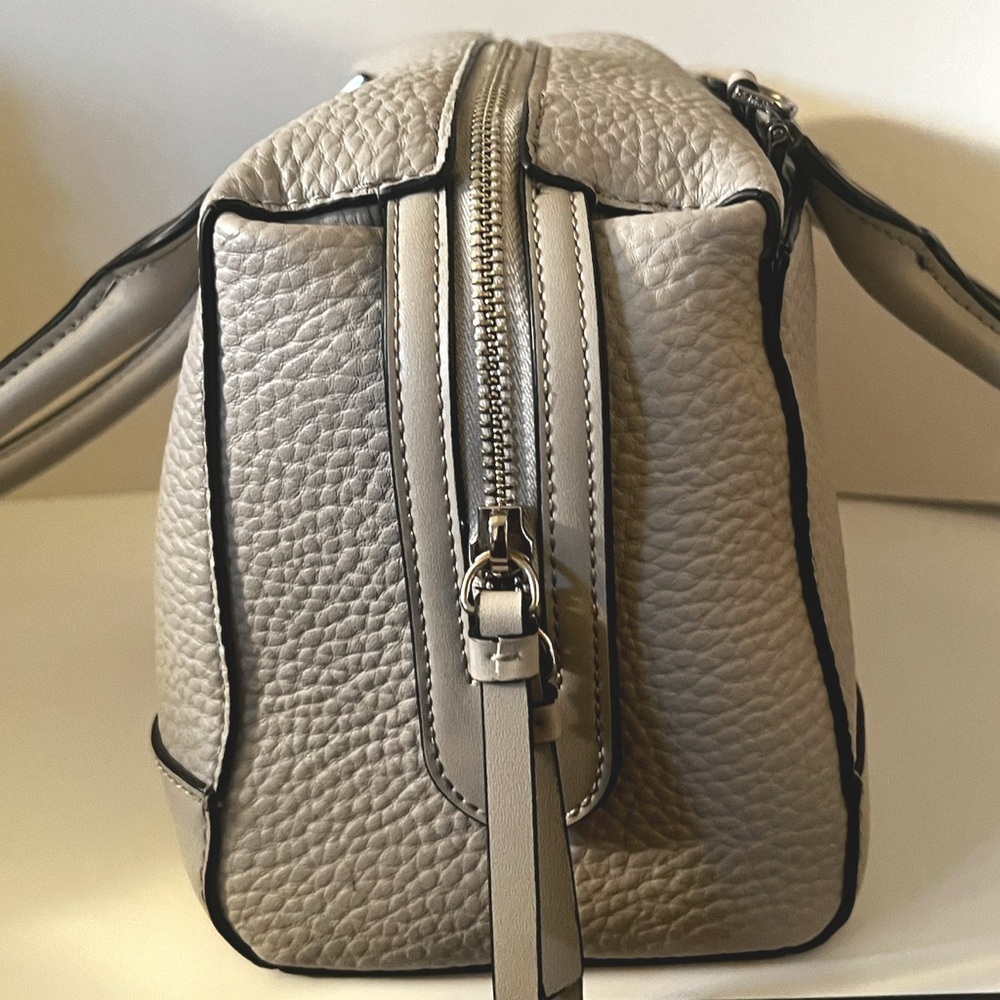 Calvin Klein Light Gray Satchel - Picture 8 of 16